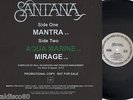 SANTANA aqua marine / mantra / mirage RARE PROMO DISCO 12