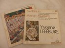 FY ( 2 lps ) / PAUL DUKAS / FAURE etc / YVONNE LEFEBURE