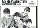VINYL 45 Picture Sleeve Beatles - I Want To Hold Your Hand / I Saw Her Standing