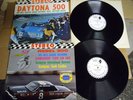 NASCAR-HOT ROD -2 RACING SOUNDS LP'S ON FLEETWOOD-DAYTONA 500/REBEL 300