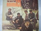 The Best of the Animals, vinyl LP. Signed by Eric Burdon