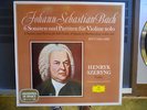 HENRYK SZERYNG bach solo violin sonatas and partitas DGG large tulips NM german
