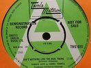 MARVIN GAYE NOTHING REAL THING OG UK TAMLA 45 DEMO MINT
