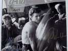 A-HA Hunting high and low German LP Signed/Autographed by All Mint-