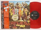 THE BEATLES Sgt Pepper's Lonely Hearts Club Band JAPAN Red Vinyl MONO NM w/OBI