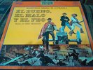 ENNIO MORRICONE EL BUENO EL MALO Y EL FEO VERY RARE 1966 MEXICAN LP LAMINATED