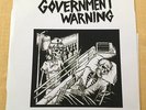 GOVERNMENT WARNING lp RARE 86 mentality career suicide zero boys night birds erg