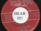 DOO WOP 45 The Jades (Nau-Voo 807) Hey, Little Girl/Walking All Alone