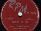 Hear R&B Jump 78 rpm JOHNNY 