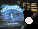 METALLICA -Ride the Lightning LP 1984 Roadrunner