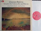 BRAHMS Cello Sonatas LUDWIG HOELSCHER Jor Demus BASF 2521810-4