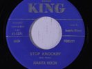 rare Soul R&B 45 JUANITA NIXON stop knockin' KING Listen