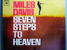 MILES DAVIS w/HERBIE HANCOCK 7 STEPS TO HEAVEN RARE ORIG '63 STEREO LP 1A SHRINK