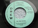 THE PRECISIONS, USA 45, IF THIS IS LOVE, Styrene Original, Northern Soul