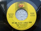 THE TIFFANIES, USA 45, IT'S GOT TO BE A GREAT SONG, Vinyl Original, Northern Sou