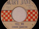EDWARD HAMILTON and The Arabians - BABY DON'T YOU WEEP / TELL ME - Northern Soul