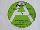 Patti Drew Hard To Handle 45 DJ DEMO UK Capitol Records 1968 Northern Soul