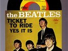 THE  BEATLES    PARLOPHONE  2  TITRES  JUKEBOX  (TICKET TO RIDE)