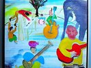 THE BAND MUSIC FROM THE BIG PINK RARE ORIG '68 CAPITOL LP RAINBOW LABEL NR MINT