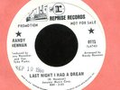 Fuzz Mod 45 RANDY NEWMAN 'Last Night i Had a Dream'  (Rare 45 version) NM