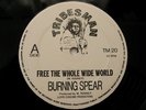 BURNING SPEAR Free The Whole Wide World/Jah No Dead TRIBESMAN 12