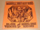 RARE R. CRUMB COVER Big John Wrencher MAXWELL STREET ALLEY BLUES Chicago Blues