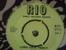 Dion Cameron & 3 Tops - Lord Have Mercy/Get Ready - Rio R111A/B -1966
