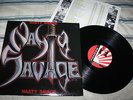 NASTY SAVAGE s/t LP Vinyl Banzai Records Canada 1985 RARE Trash Metal