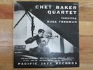 Chet Baker Quartet original mono Pacific Jazz VG++  PJ-6 w/ Russ Freeman