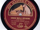 Sir Arthur Conan DOYLE - Conan Doyle Speaking