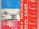 John CAGE - Max NEUHAUS - FONTANA MIX-FEED - ALGA MARGHEN - Italy