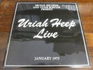 Uriah Heep 2x LP Live Jan 73 UK Bronze 1st press NEAR MINT Booklet cover 6 pics