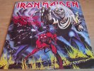 IRON MAIDEN   NUMBER OF THE BEAST ** 1982 EMI LP w/ MERCHANDISE FORM