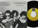 RICHARD HELL & VOIDOIDS Blank Generation US 7