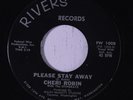 rare Moody Blue-eyed Popcorn Soul 45 CHERI ROBIN & STINGRAYS please stay away
