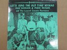 DAVE WOOLUM & PARIS DECKER - Let's Sing The Old Time Hymns  RARE bluegrass LP