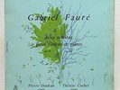 ERATO LDE 3061 orig FR PIERRE DOUKAN, COCHET - FAURE violin & piano sonatas