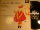DECCA SXL 2177 Music Of Wolf-Ferrari Ex  Neil Santi 1960 UK Wide Band LP