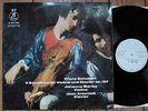 MARTZY Violin * COLUMBIA TESTPRESS LP * SCHUBERT Sonatas ANTONIETTI * NM LP