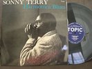 SONNY TERRY Harmonica Blues Topic 12T30 LP