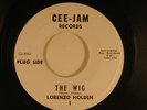 LORENZO HOLDEN  soul Latin funk inst. 45 THE WIG / DAYS OF WINE + ROSES    VG++
