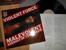 Violent Force Malevolent Assault Of Tomorrow ORIG LP 1987 Roadrunner Sodom +OIS