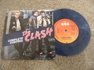 The Clash - Complete Control - Spanish Repro Dark Blue Swirly 7
