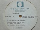 NAZARETH METAL ACETATE MASTER LP RAMPANT MEGA-RARE MASTERING LAB REF EQ OG 1974