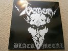 VENOM - BLACK METAL - GREY MARBLED VINYL - 1982 - EXCELLENT
