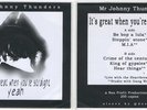 JOHNNY THUNDERS - It's great when... EP PS - Heartbreakers punk New York Dolls