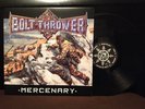 BOLT THROWER Mercenary vinyl LP Dismember Autopsy Obituary Unleashed Immolation