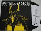 BATHORY - Same S/T Yellow Goat LP Watain Beherit Venom Sodom Rare 