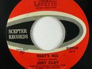 Northern Soul 45 JUDY CLAY That's All / My Arms Aren't Strong on Scepter VG++