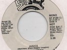 SKIP MAHONEY-JANICE-SALSOUL-***RARE WHITE DEMO***-***NICE COPY***